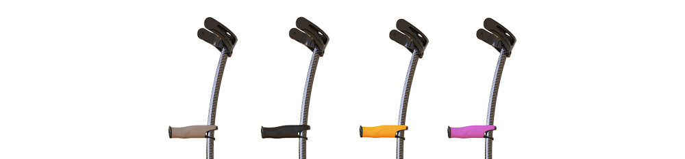 The Crutches made with Carbon Fiber