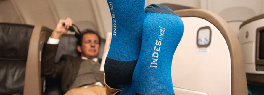 Compression socks for blood circulation