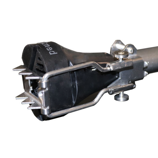 Crutch tip X-Treme with 6 spikes ice claw for extraordinary safety
