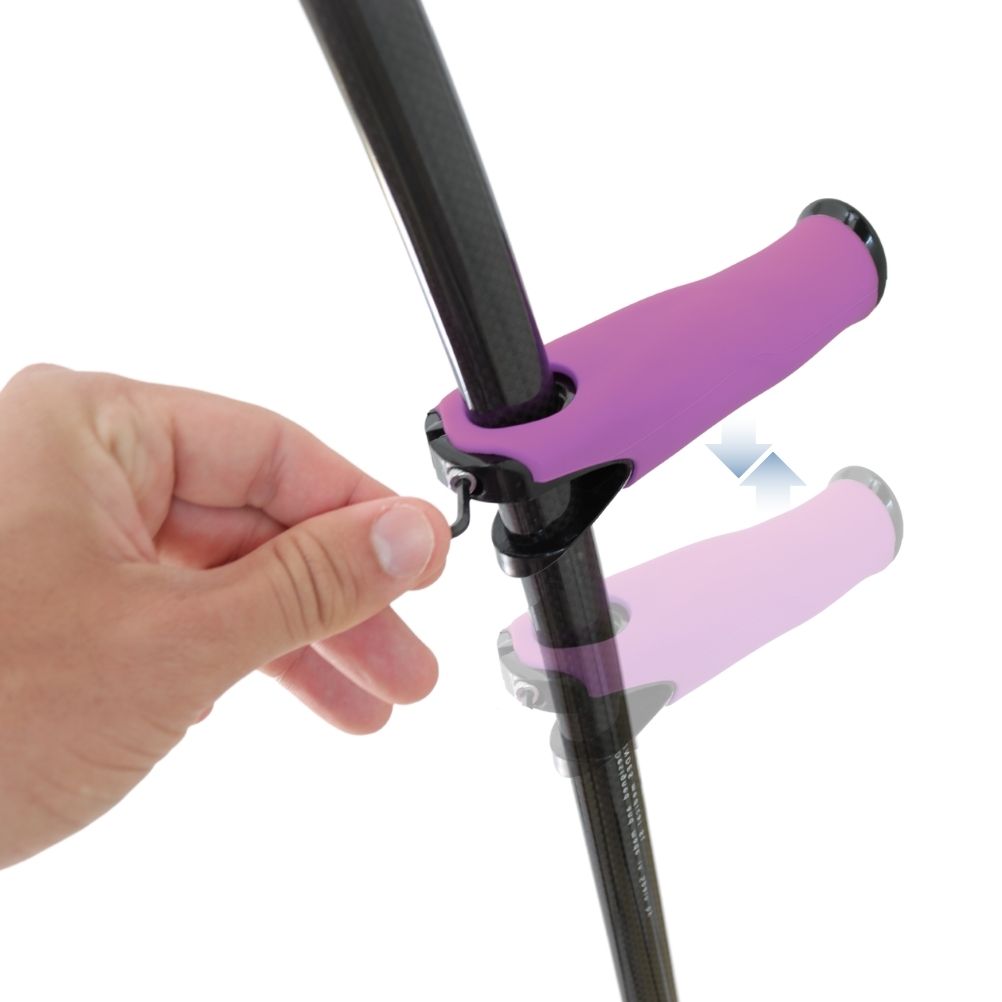 /en/crutches-images/forearm crutches made from carbon fiber are stronger than aluminum ones