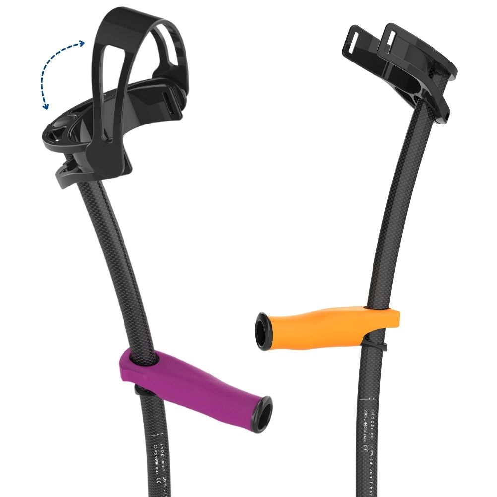 /en/crutches-images/forearm crutches carbon fiber made by INDESmed