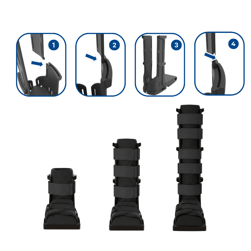 /es/bota-walker-imagenes/Bota Walker 3 en 1 con altura ajustable