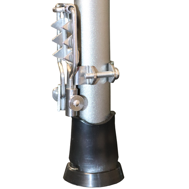 Secuencia de recogida crampones para muletas y bastones INDESmed 2