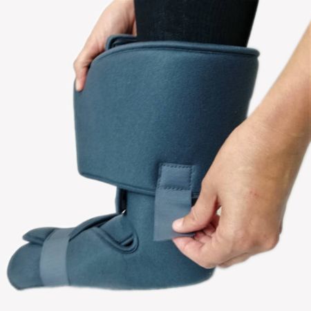 Chausson de protection pour botte de marche orthopédique