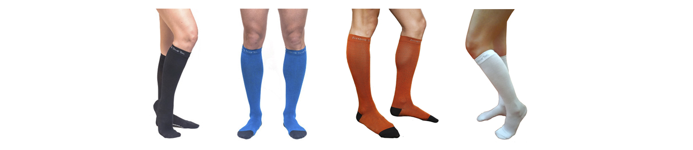 Chaussettes de contention homme, plusieurs couleurs disponibles