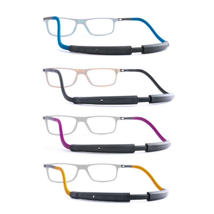 Bandes flexibles pour lunettes de lecture INDESmed